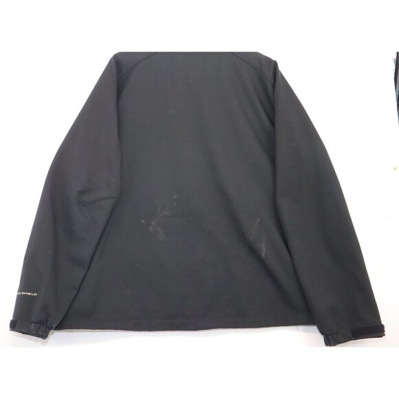 Columbia Mens Black Softshell Jacket Size 3X Full Zip Water-Resistant Outdoor We - Picture 10 of 12